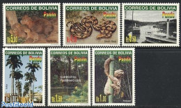 Bolivia 1998 Pando 6v, Mint NH, Nature - Transport - Animals (others & Mixed) - Snakes - Trees & Forests - Ships And B.. - Rotary, Lions Club