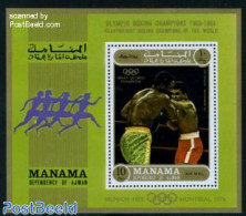 Manama 1971 Olympic Champions S/s, Mint NH, Sport - Boxing - Olympic Games - Boxe