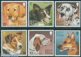 Isle Of Man 1996 Dogs 6v, Mint NH, Nature - Dogs - Man (Ile De)