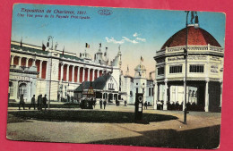 C.P. Charleroi   = Exposition De  1911 :  Une  Vue  De La Façade  Principale - Charleroi