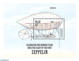 Palau 2000 Zeppelin S/s, Baladeuse, Mint NH, Transport - Zeppelins - Zeppelines