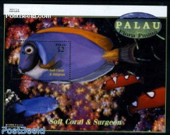 Palau 2000 Fish, Corals S/s, Mint NH, Nature - Fish - Fische