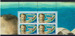 POLYNESIE 2019 - YT 1226 BLOC DE 4 HDF - André JAPY - Pionnier De L'aviation En Polynésie NEUF ** - Unused Stamps