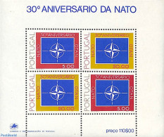 Portugal 1979 NATO 30th Anniversary S/s, Mint NH, History - Europa Hang-on Issues - NATO - Ungebraucht