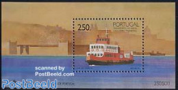 Portugal 1989 Lisbon Transports S/s, Mint NH, Transport - Fire Fighters & Prevention - Ships And Boats - Ongebruikt