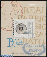 Portugal 1991 Ceramics S/s, Mint NH, Art - Art & Antique Objects - Ceramics - Unused Stamps