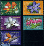 Romania 2010 Botanical Garden 5v, Mint NH, Nature - Flowers & Plants - Unused Stamps