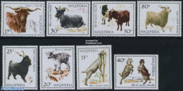 Albania 1968 Domestic Animals 8v, Mint NH, Nature - Animals (others & Mixed) - Cattle - Albanie