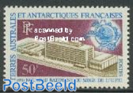 French Antarctic Territory 1970 New U.P.U. Building 1v, Mint NH, U.P.U. - Unused Stamps
