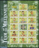 Ireland 1999 Gaelic Football 15v M/s (folded), Mint NH, Sport - Football - Sport (other And Mixed) - Unused Stamps