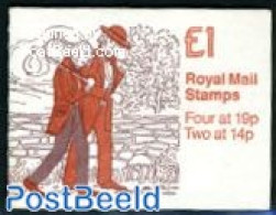 Great Britain 1988 Definitives Booklet, Nicholas Nickleby, Mint NH, Stamp Booklets - Ongebruikt