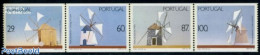 Portugal 1989 Windmills 4v From Booklet, Mint NH, Various - Mills (Wind & Water) - Ungebraucht