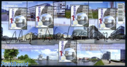 Netherlands 2011 Beautiful Netherlands, Almere S/s, Mint NH, Art - Modern Architecture - Unused Stamps
