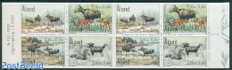 Aland 2000 Elks Booklet, Mint NH, Nature - Animals (others & Mixed) - Stamp Booklets - Unclassified