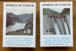 DAM Barrage Dams Staudämme Stuwdammen EQUATEUR ECUADOR 1983 NEUF** MNH - Puentes