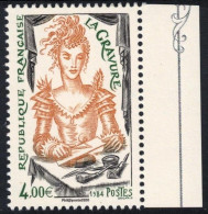 FRANCE 2020 -  LA GRAVURE - Provenant Du Feuillet De 6 - YT 5408A - NEUF ** - Unused Stamps
