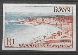 FRANCE 1954 - Y&T 978  Non Dentelé Neuf ** - Royan, Plage, Beach - 1951-1960