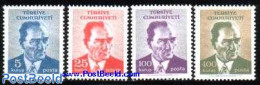 Türkiye 1971 Definitives 4v, Mint NH - Other & Unclassified