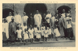 Burkina Faso - OUAGADOUGOU - Baptême Des 14 Enfants Du Baloum-Naba, Grand Chef De Province Encore Païen - Ed. Soeurs Mis - Burkina Faso
