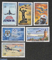 Türkiye 1971 Air Force 60th Anniversary 6v, Mint NH, History - Transport - Militarism - Aircraft & Aviation - Andere & Zonder Classificatie