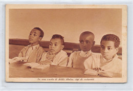 Ethiopia - In A School In Addis Ababa - Types Of Schoolchildren - Publ. E. C. Rizzoli  - Ethiopia