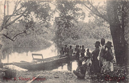 CONGO KINSHASA - Pirogue Sur Le Fleuve - Ed. Visser 7 - Congo Belga