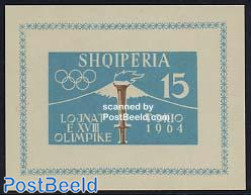 Albania 1962 Olympic Games Tokyo Imperforated S/s, Mint NH, Sport - Olympic Games - Albania