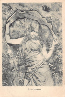 India - Young Indian Girl With A Palm Leaf - Publ. Francisc. Miss. (Vanves, France) - Indien