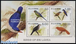 Sri Lanka (Ceylon) 1987 Birds S/s, Mint NH, Nature - Birds - Sri Lanka (Ceilán) (1948-...)