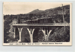 Italia - VILLA SANTA MARIA (CH) Ponte Sul Turano - Ferrovia Elettrica Sangritana - Autres & Non Classés