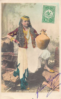 Liban - Jeune Fille Du Mont-Liban - CARTE PHOTO Colorisée - Ed. F. Haddad 685 - Lebanon