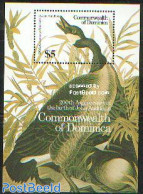 Dominica 1986 J.J. Audubon S/s, Mint NH, Nature - Birds - República Dominicana