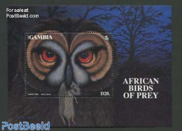 Gambia 1993 Owl S/s, Mint NH, Nature - Birds - Owls - Gambie (...-1964)