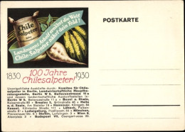 Artiste CPA 100 Jahre Chilesalpeter 1830-1930, Dünger, Getreideähren, Feldfrüchte - Pubblicitari
