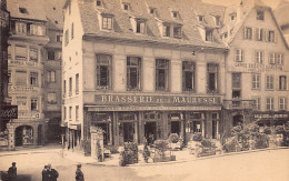 Café-Restaurant MAURESSE - Grande Brasserie Alsacienne - J. SCHOTT - 7 Vieux Marché Aux Poissons - Ed. Dettling - Strasbourg