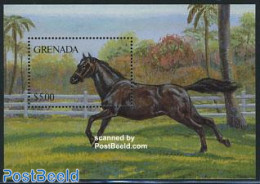 Grenada 1986 Horse S/s, Mint NH, Nature - Horses - Other & Unclassified