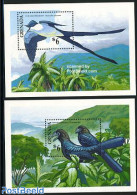 Grenada 1990 Birds 2 S/s, Mint NH, Nature - Birds - Other & Unclassified