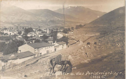 Macedonia - MONASTIR Bitola - The Peristeri (Lakmos) Mountain In The Background - REAL PHOTO - Macédoine Du Nord