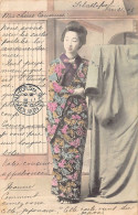 Japan - Geisha With Multicolor Kimono - Autres & Non Classés