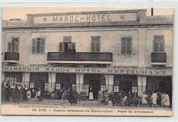 Maroc - FÈS Fez - Grande Brasserie Du Maroc-Hôtel - Place Du Commerce - Ed. Boushira  - Fez (Fès)