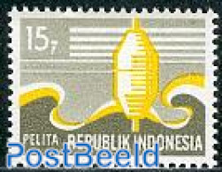 Indonesia 1969 Definitive, Diff. Design 1v, Mint NH, Various - Textiles - Tessili