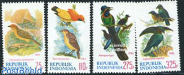Indonesia 1984 Birds 4v, Mint NH, Nature - Birds - Indonesië