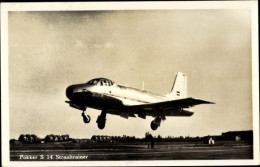 CPA Niederländisches Militärflugzeug, Fokker S 14 Straaltrainer - Other & Unclassified