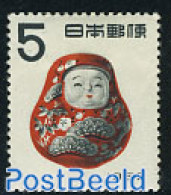 Japan 1954 New Year 1v, Mint NH, Various - New Year - Toys & Children's Games - Ongebruikt