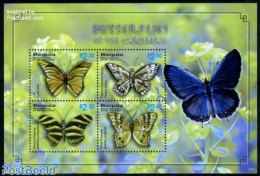 Saint Vincent & The Grenadines 2010 Butterflies 4v M/s, Mint NH, Nature - Butterflies - St.Vincent Y Las Granadinas