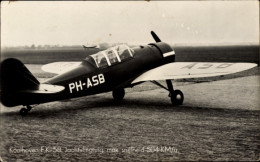 CPA Niederländisches Militärflugzeug, Koolhoven FK 58, P-HASB - Autres & Non Classés