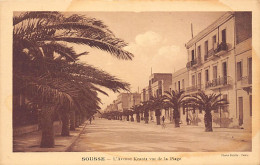 Tunisie - SOUSSE - L'avenue Krantz Vue De La Plage - Ed. C. Diacono  - Tunisia