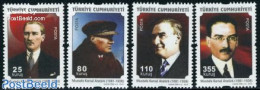 Türkiye 2010 Kemal Ataturk 4v, Mint NH, History - Politicians - Otros & Sin Clasificación