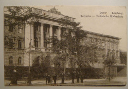 Lwow.Lemberg.Technika,Tramway Stop.WWI,feldpost.Leon Rosenschein,1915..Poland.Ukraine. - Ukraine
