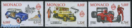 Monaco 2000 Automobiles & Fashion 3v, Mint NH, Transport - Automobiles - Art - Fashion - Unused Stamps
